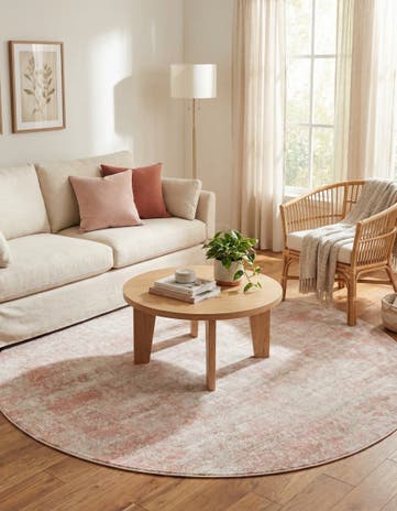 7' x 7' Aurora Round Rug