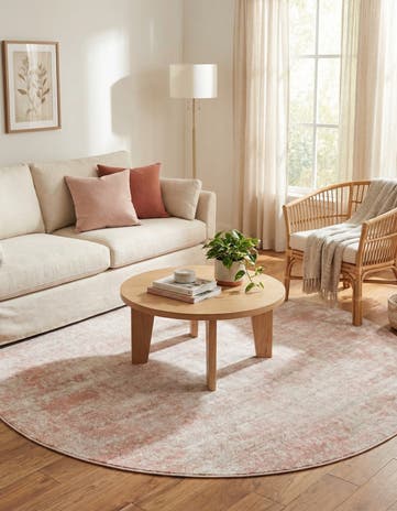 7' x 7' Aurora Round Rug