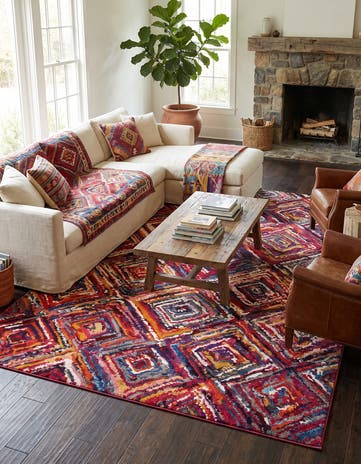 Washable Hyacinth Rug