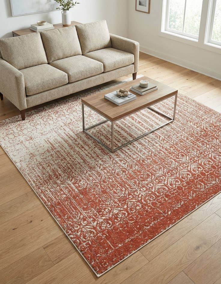 Detail image of 7' 10 x 7' 10 Loft Square Rug