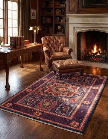 3' 3 x 5' 1 Hand Knotted Mamluk Ziegler Rug