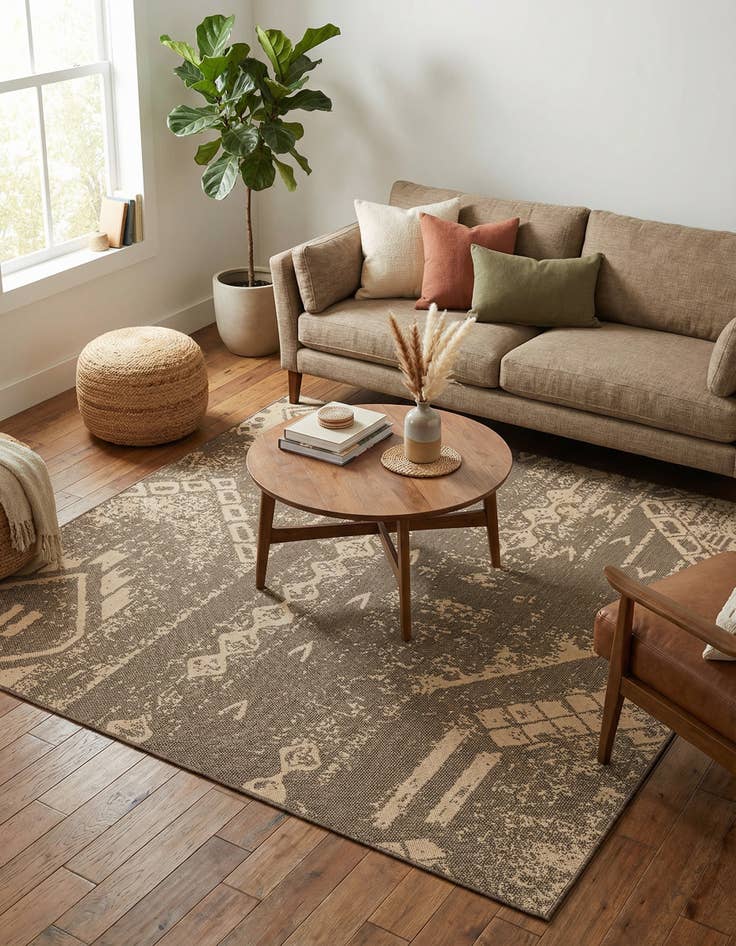 Detail image of 8' x 8' Dunes Square Rug