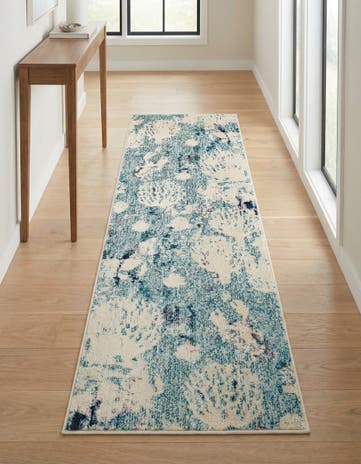 2' x 6' 1 Washable Capri Runner Rug