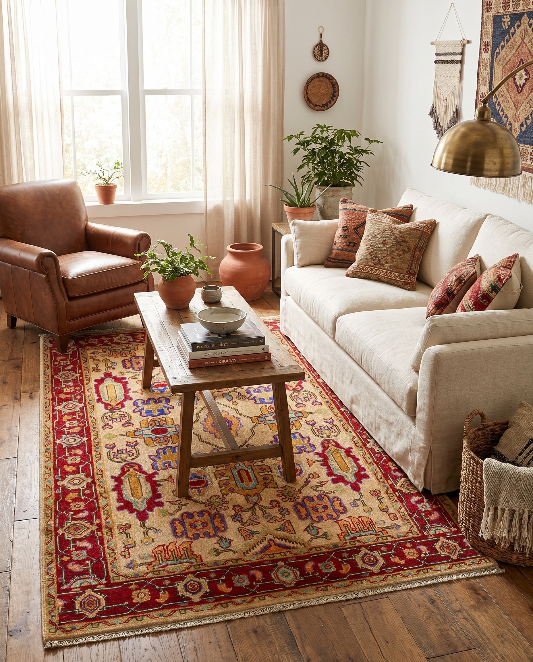 4' 1 x 6' Hand Knotted Kazak Rug