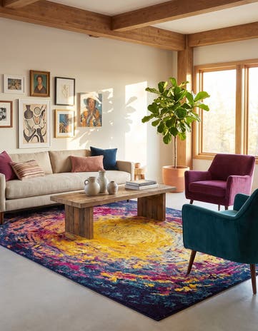 7' x 10' Washable Casablanca Rug