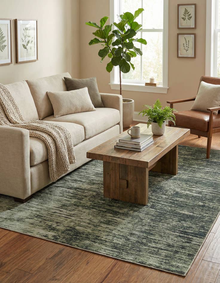 Detail image of 7' 7 x 7' 7 Asha Square Rug