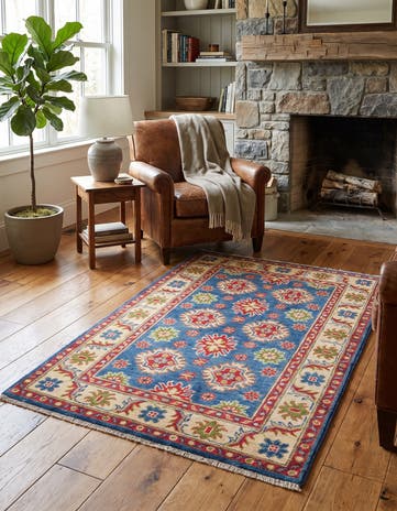 2' 8 x 4' 2 Hand Knotted Kazak Rug