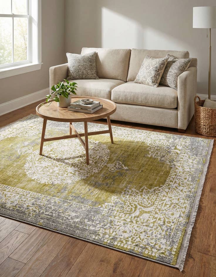 Detail image of 5' x 8' Modern Classical Rug