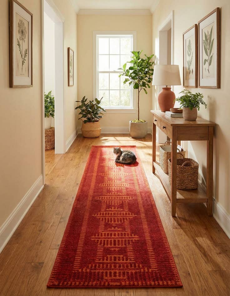 Detail image of 2' 7 x 12' Textura Designer Runner Rug