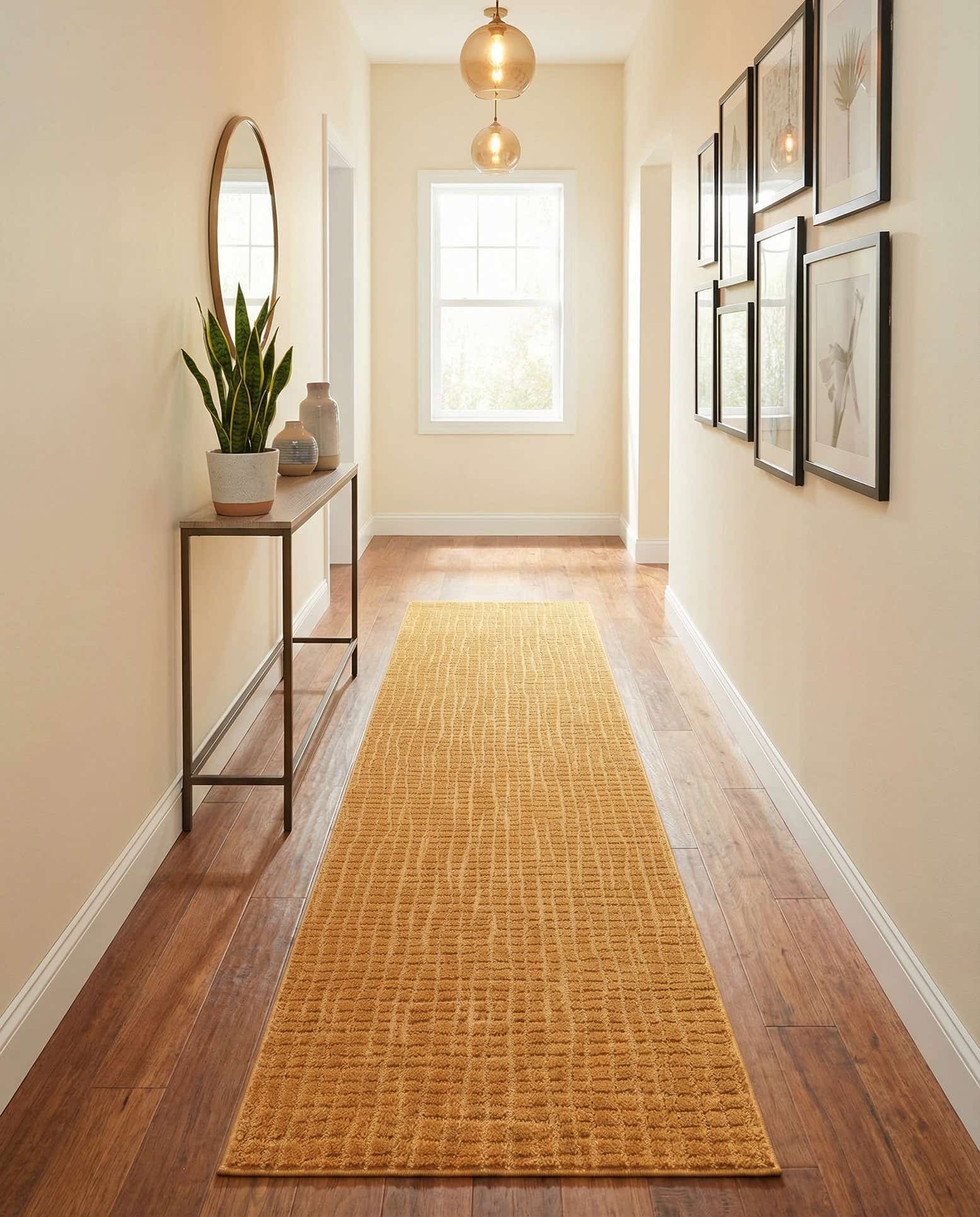 2' 7 x 12' Textura Designer Runner Rug