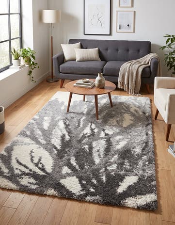 5' 3 x 8' Soft Touch Shag Rug