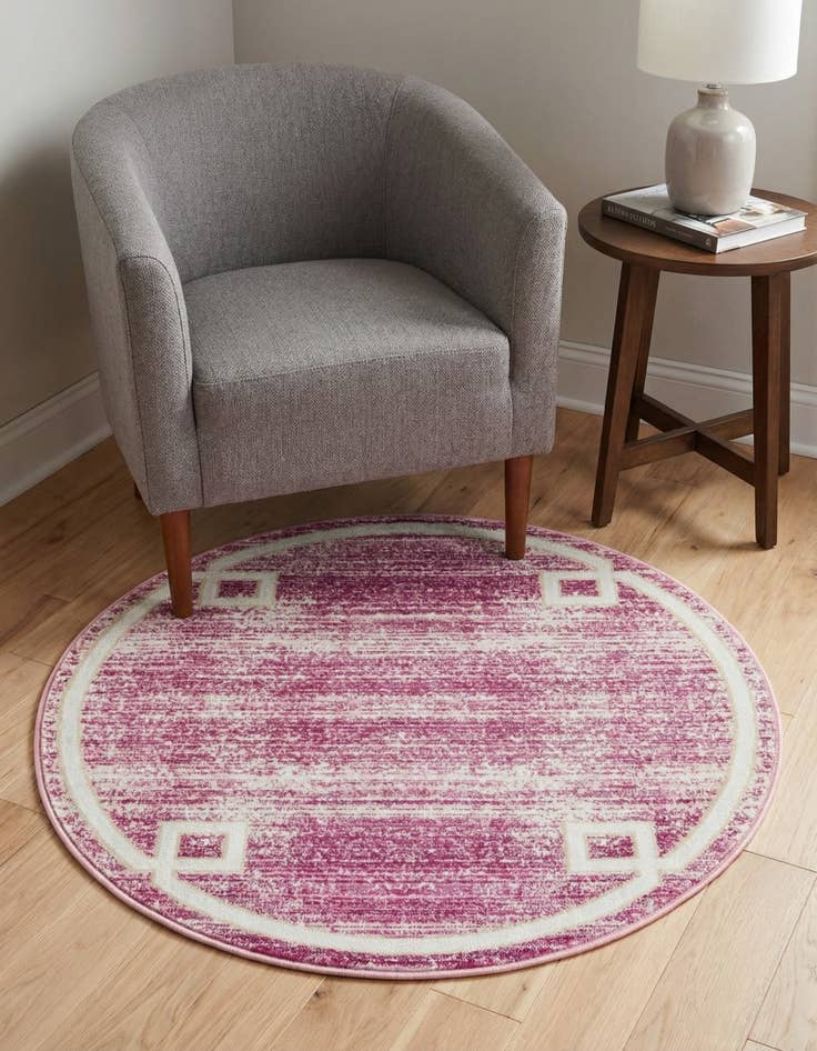 Detail image of 3' x 3' Uptown Lenox Hill Round Rug