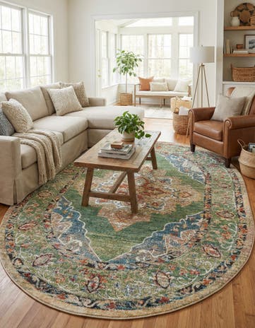 7' 10 x 10' Isabella Oval Rug