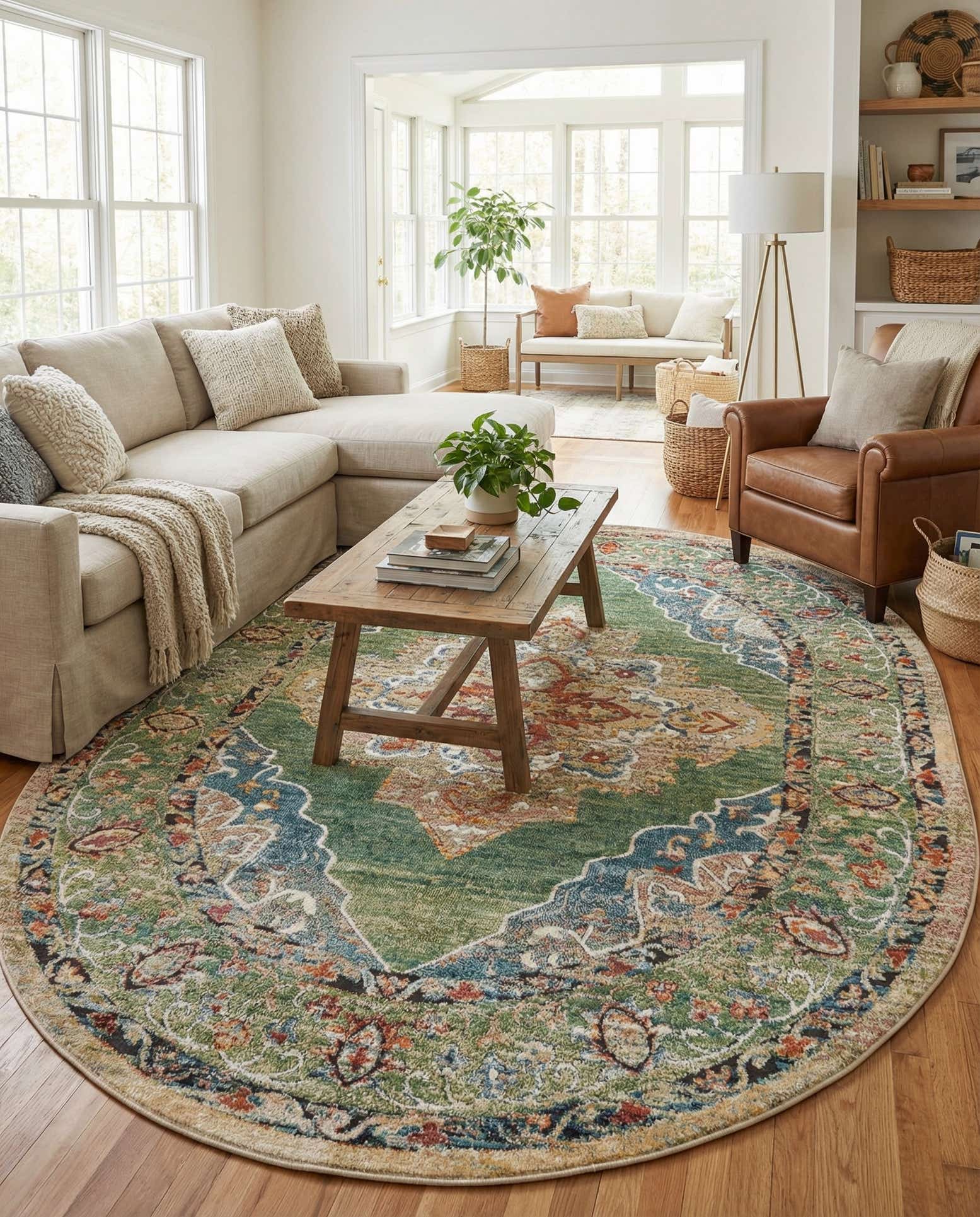 7' 10 x 10' Isabella Oval Rug