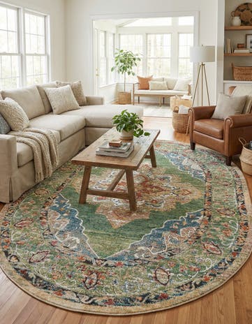 7' 10 x 10' Isabella Oval Rug