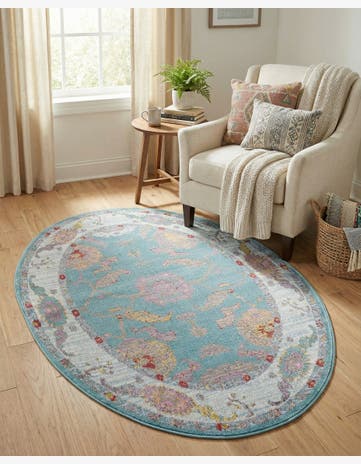 3' 3 x 5' 3 Paragon Oval Rug