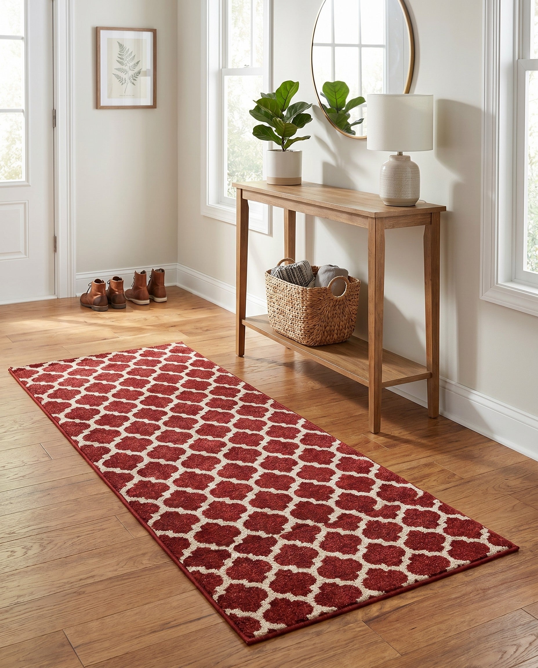 3' x 5' 10 Trellis Runner Rug