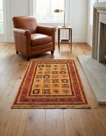 3' 6 x 4' 10 Kashkuli Wool Rug
