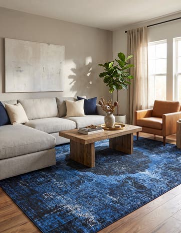 Blue Yara Rug