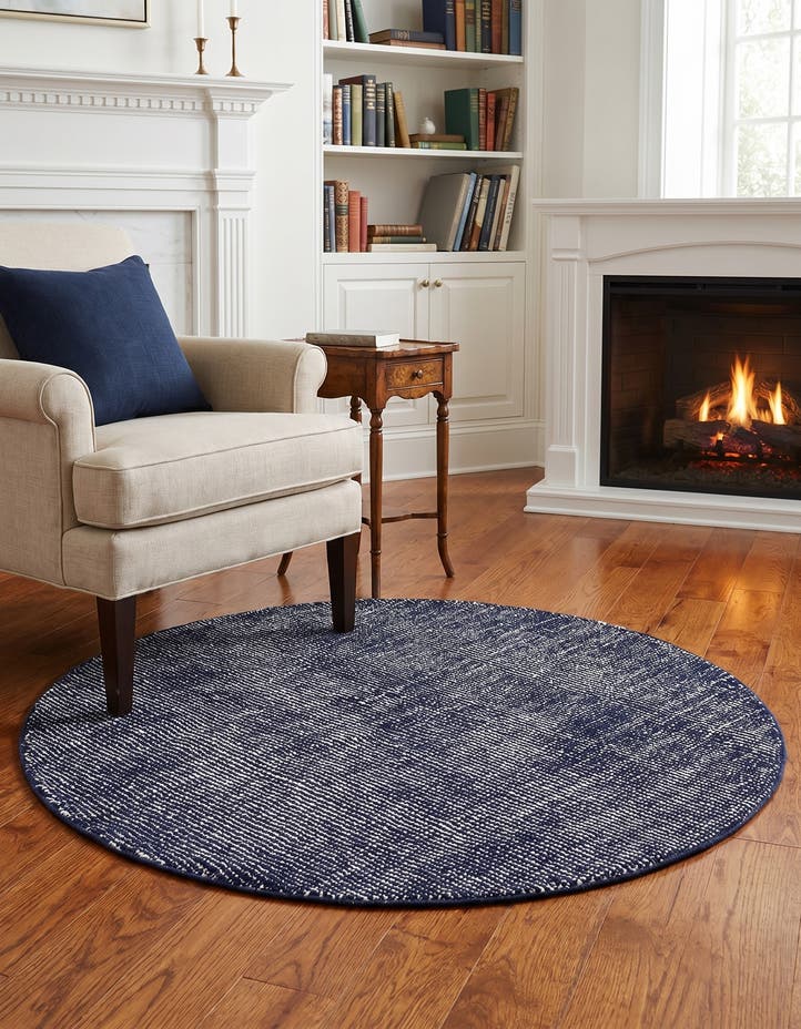 4' 1 x 4' 1 Hand Woven Jill Zarin English Mano...