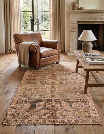 3' 1 x 5' 5 Hand Knotted Ultra Vintage Persian Wool Rug
