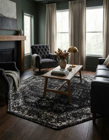 5' 3 x 5' 3 Monte Carlo Octagon Rug