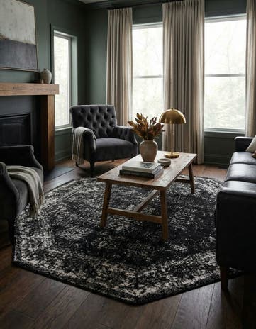 5' 3 x 5' 3 Monte Carlo Octagon Rug