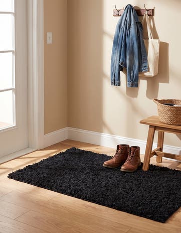 2' 2 x 3' Comfort Solid Shag Rug