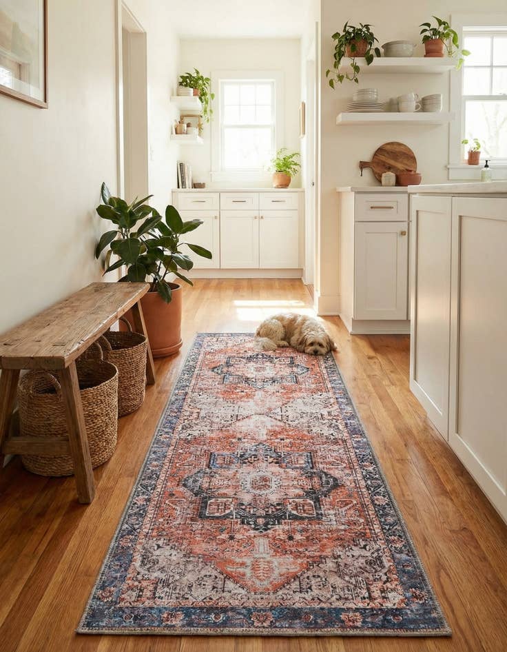 Detail image of 2' x 6' Yara Runner Rug