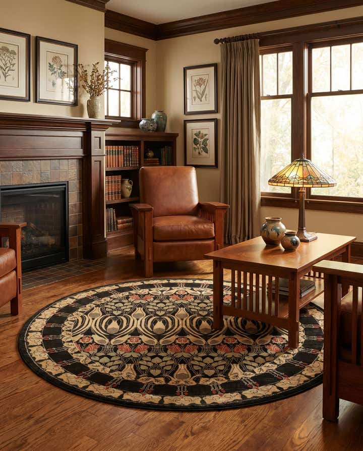 8' x 8' Kensington Round Rug