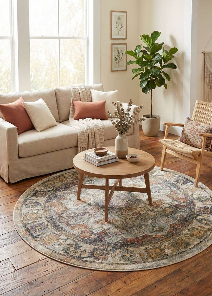 7' x 7' Isabella Round Rug