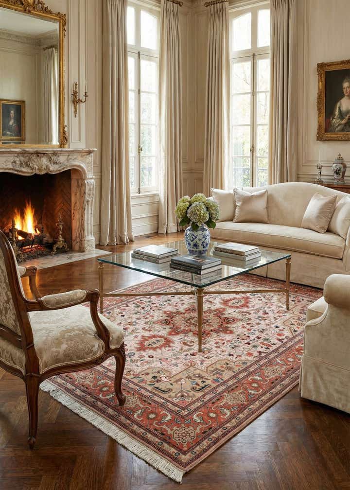 4' 11 x 6' 7 Tabriz Rug