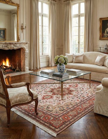 4' 11 x 6' 7 Tabriz Rug