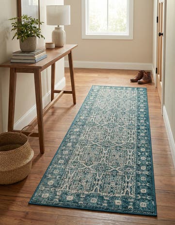 Blue Lucerne Runner Rug