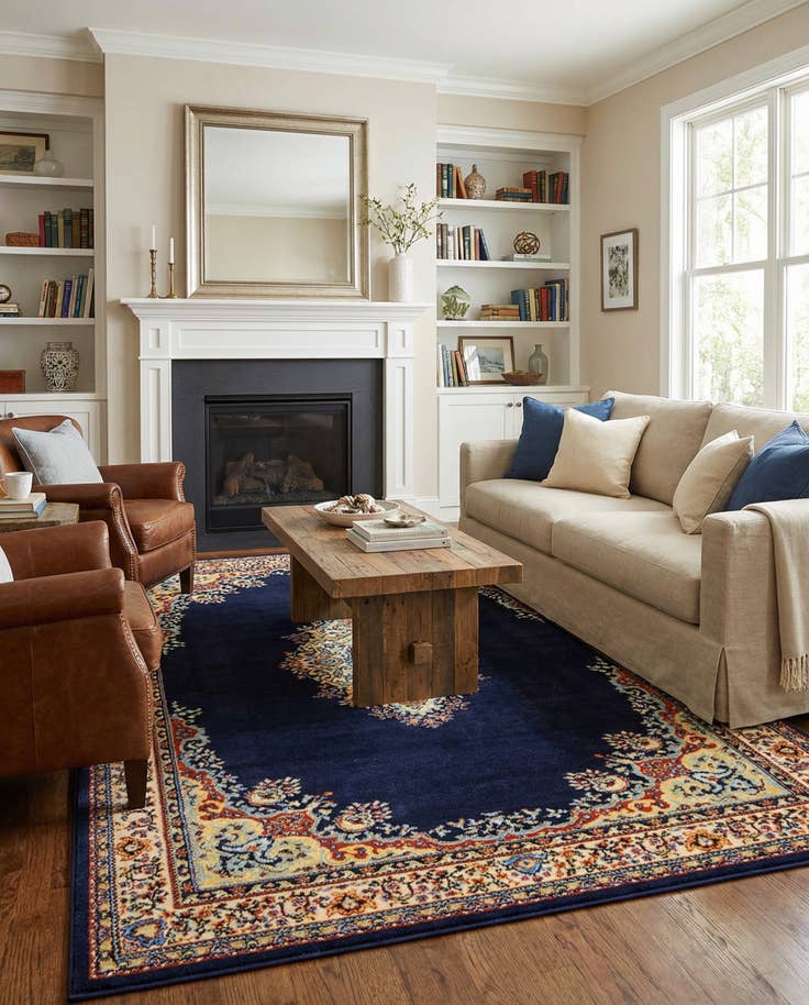 Detail image of 5' 3 x 8' Amaya Rug