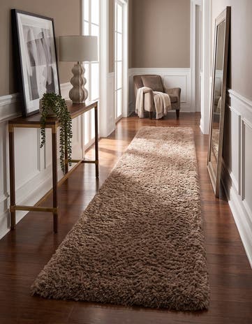2' 7 x 12' Infinity Shag Runner Rug