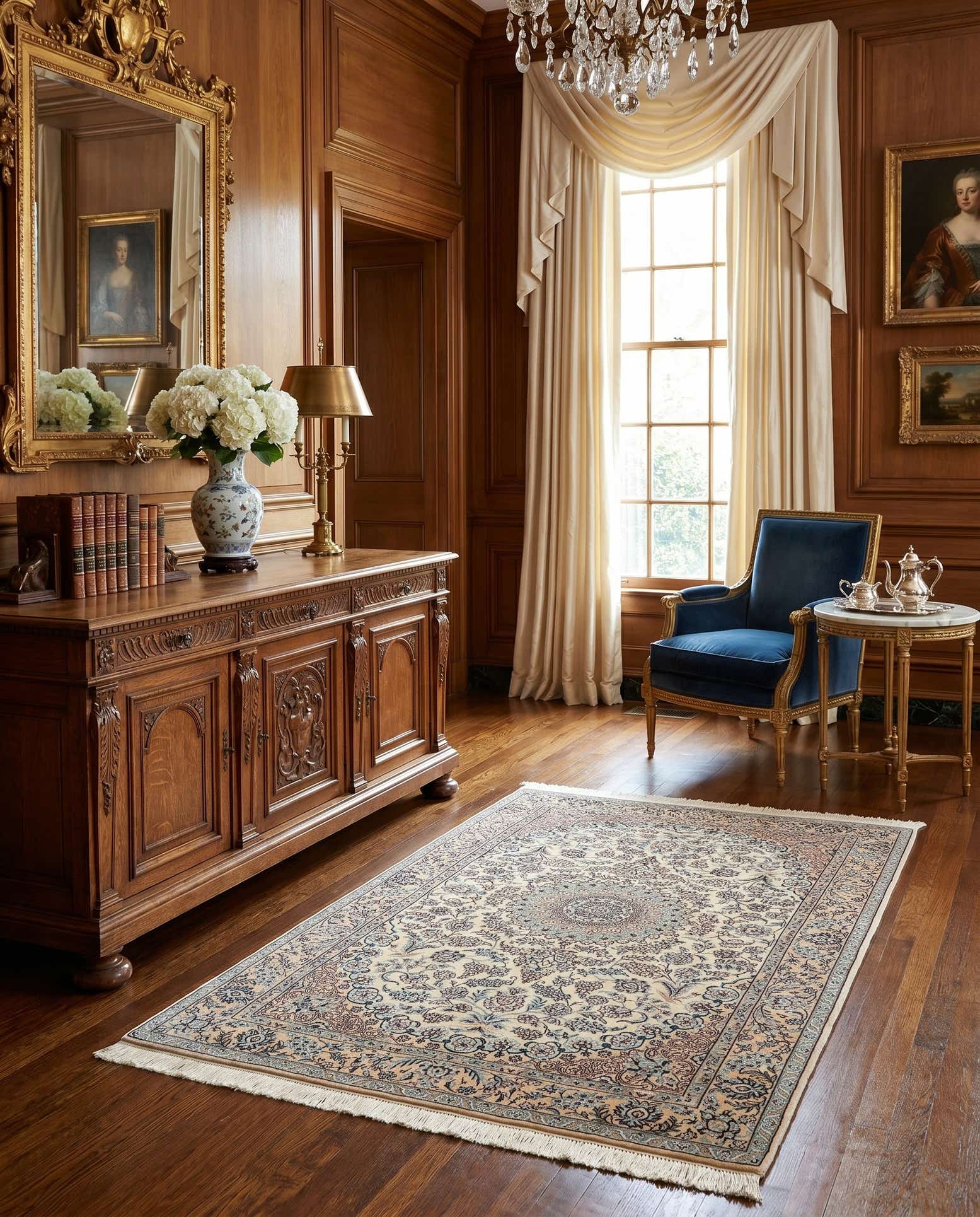 3' 5 x 5' 3 Nain Rug