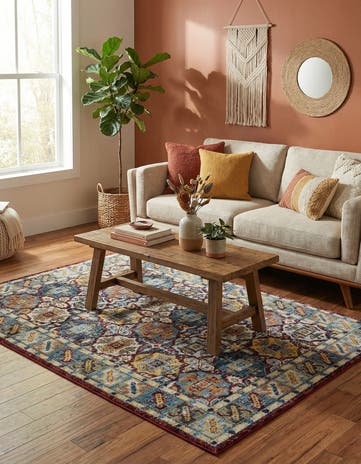 4' x 6' Kamala Washable Rug