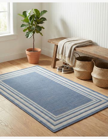 Blue Lotus Rug