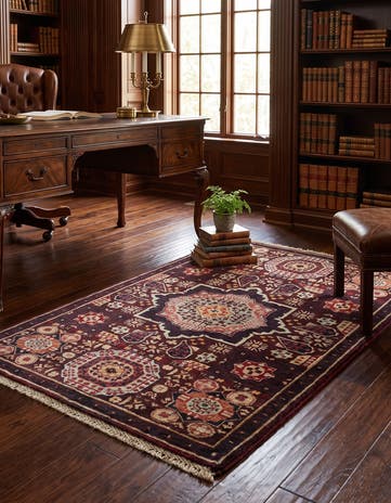 2' 8 x 4' Hand Knotted Mamluk Ziegler Rug