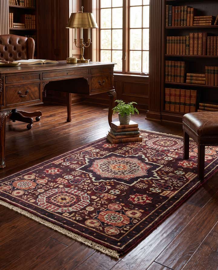 2' 8 x 4' Hand Knotted Mamluk Ziegler Rug