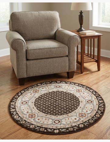 3' x 3' Charlotte Round Rug