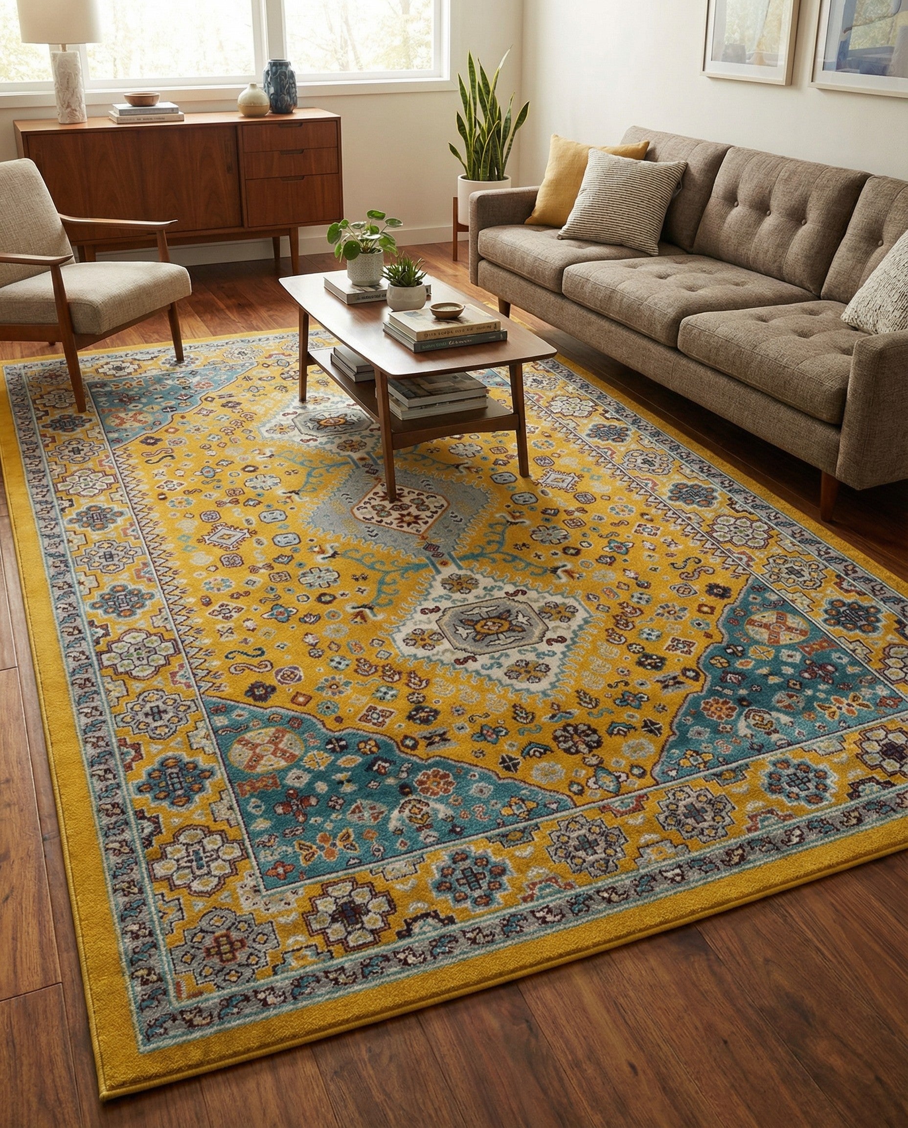 6' x 9' Kamala Washable Rug