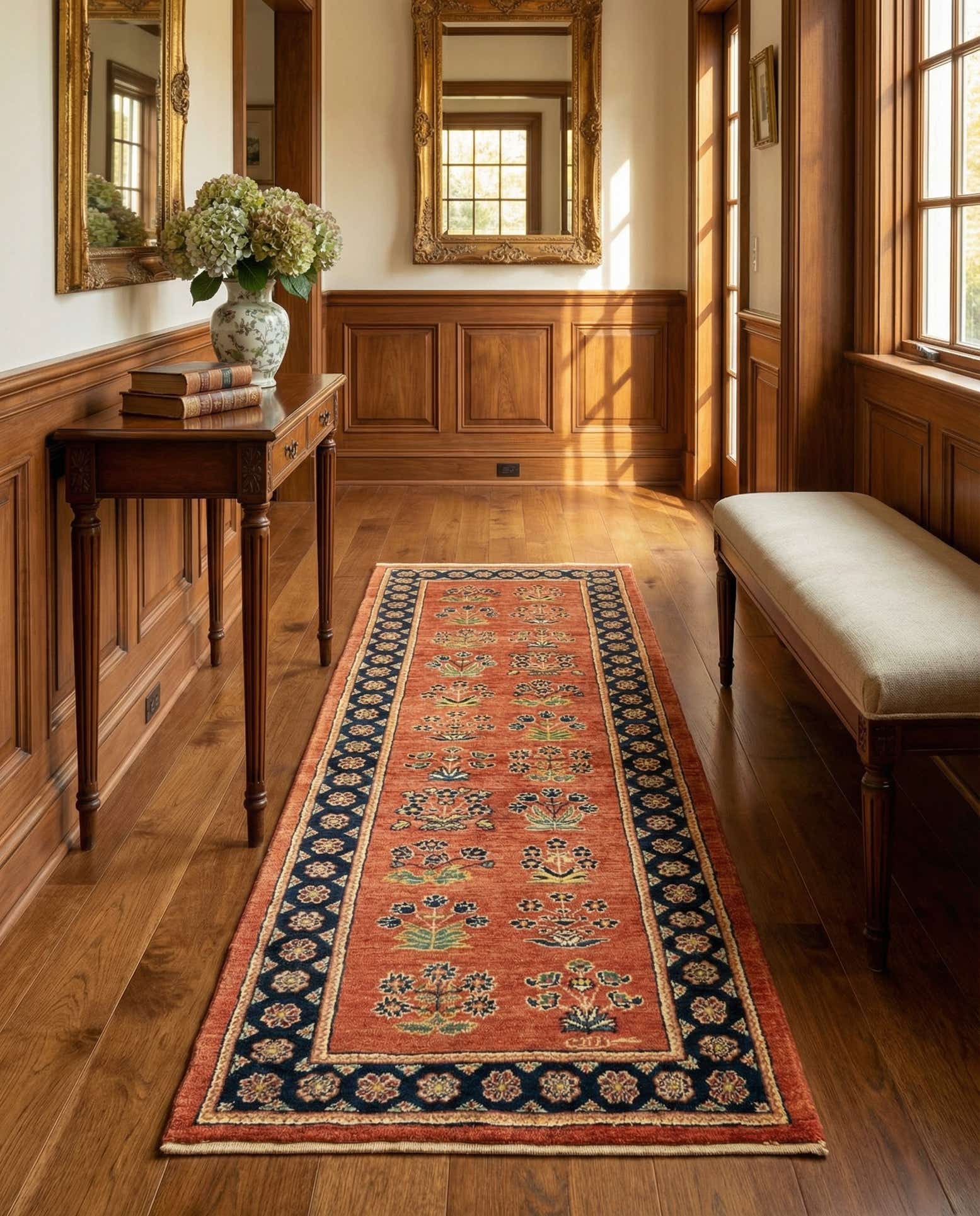 2' 3 x 6' 4 Luribaft Wool Runner Rug