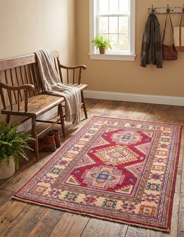80cm x 120cm Hand Knotted Kazak Rug