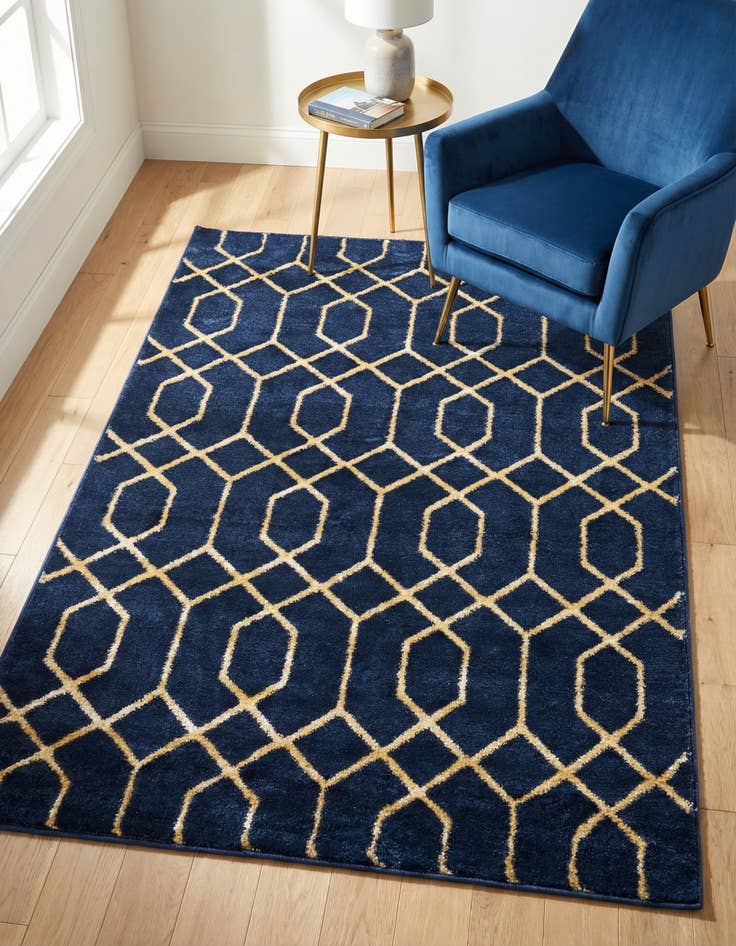 Detail image of 3' x 5' 3 Marilyn Monroe&trade; Glam Trellis Rug