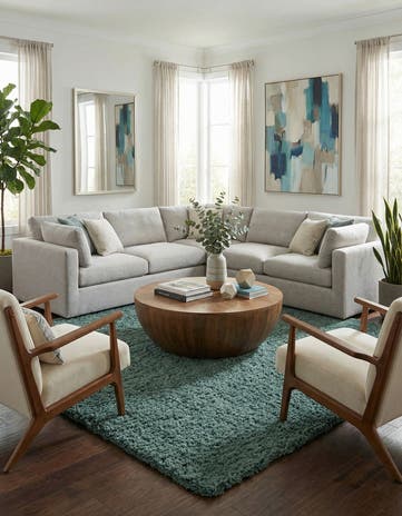 8' x 10' Infinity Shag Rug