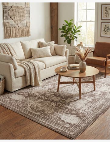 Light Brown Dover Rug