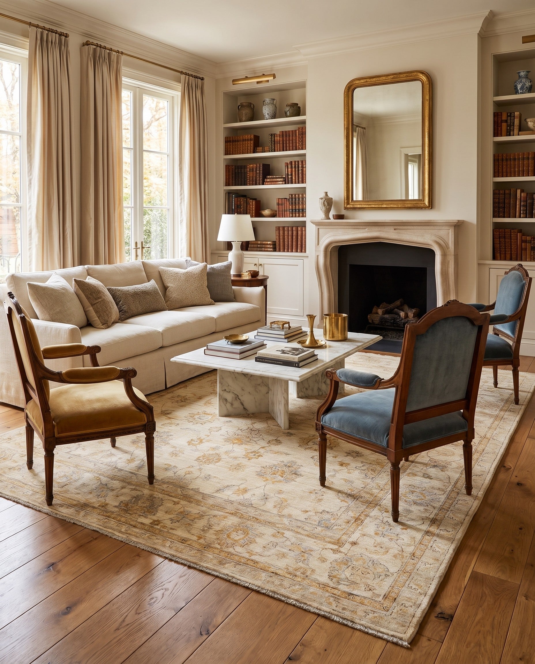 8' 2 x 9' 10 Hand Knotted Ziegler Rug