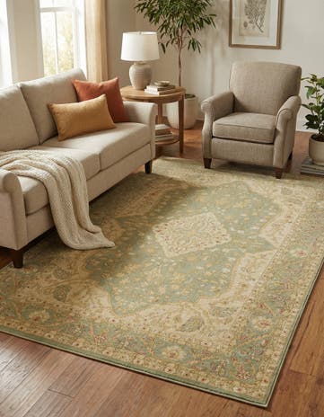 Light Green Chelsea Rug